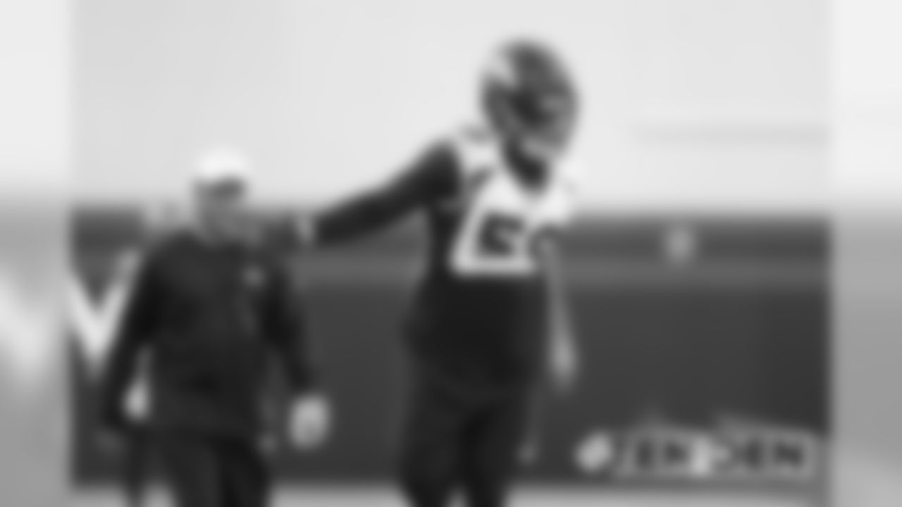Malik Reed during practice at UCHealth Training Center on October 10, 2019. (Photo by Gabriel Christus)