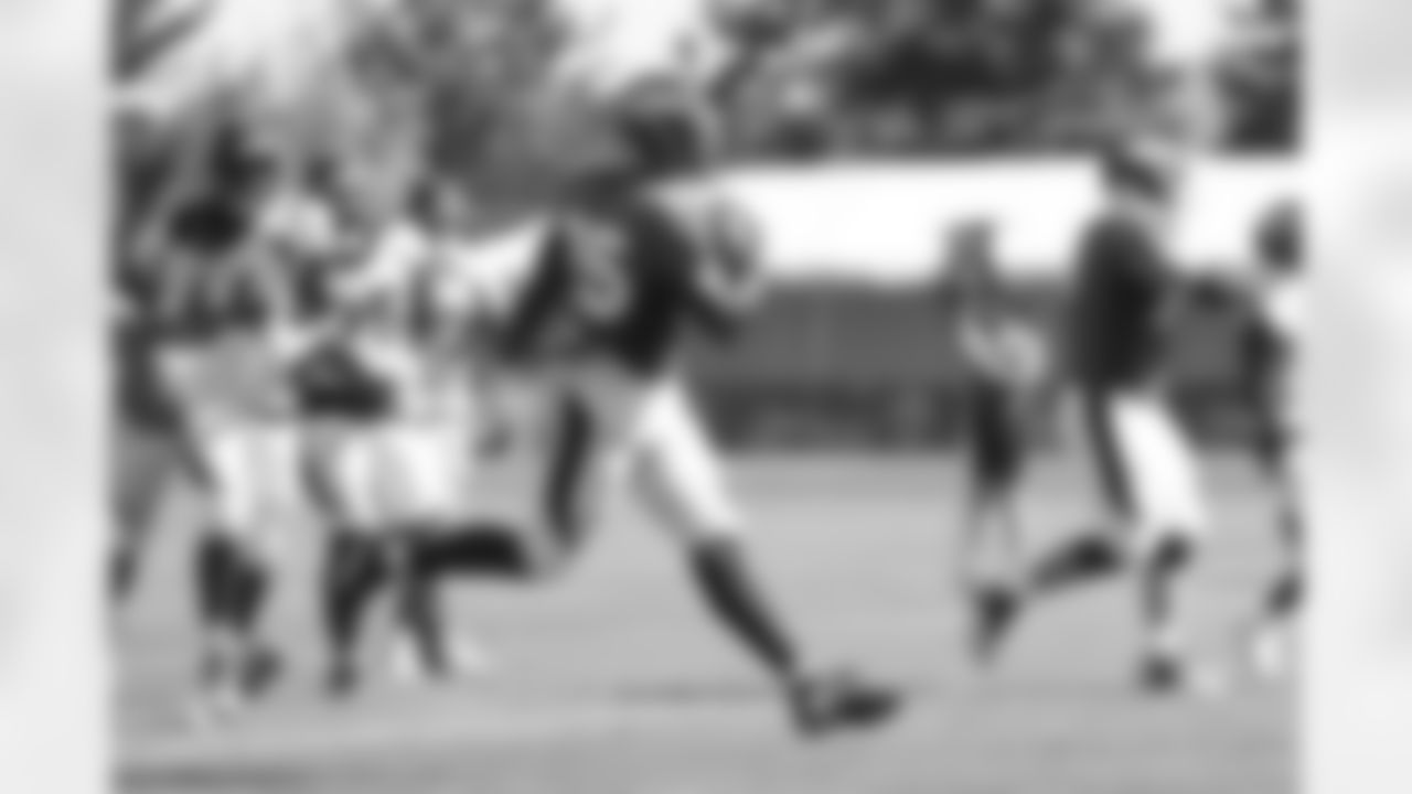 Melvin Gordon III during practice on Tuesday, August 24, 2021 at UCHealth Training Center in Denver, Colorado.
Photo by Gabriel Christus