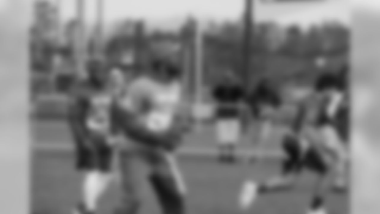 Von Miller takes part in a Special Olympics Unified Flag Football Game with Special Olympics Florida athletes and Pro Bowl players on January 26, 2019, at ESPN Wide World of Sports.