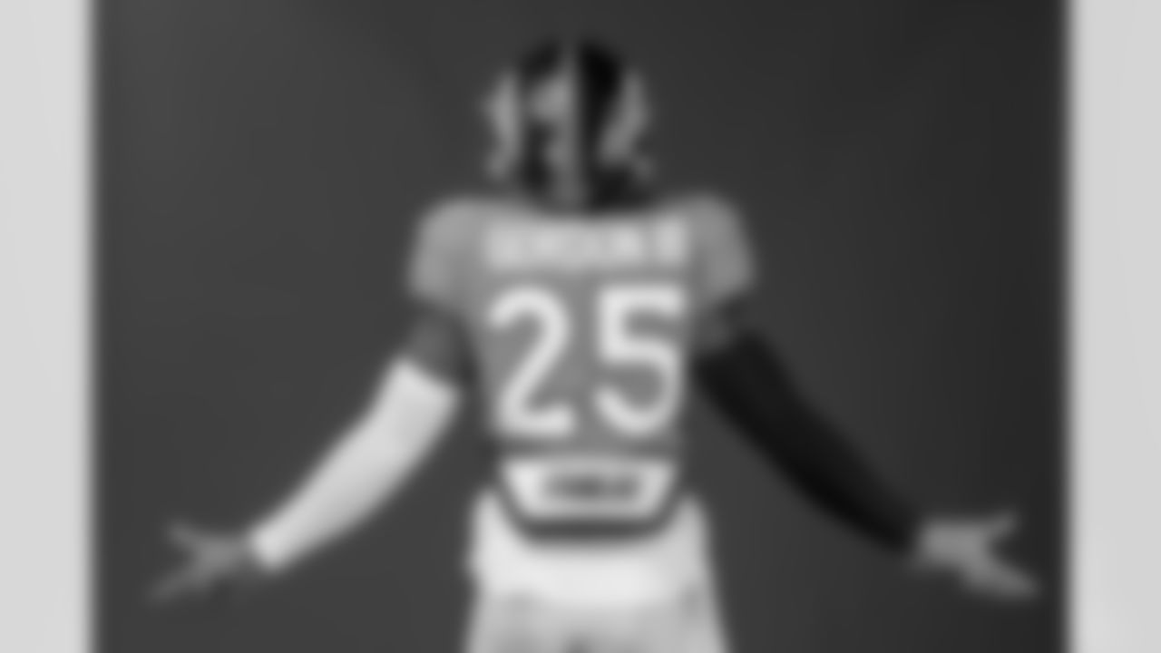 Melvin Gordon III poses for a portrait on media day on June 14, 2021. Photo by Gabriel Christus