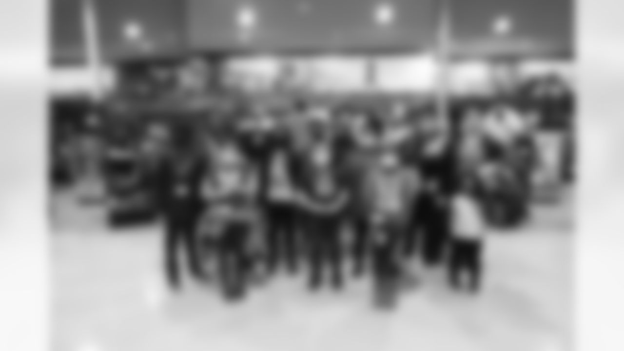 Brandon McManus and the Project McManus Foundation treat 15 kids to a holiday shopping spree on December 7, 2021.