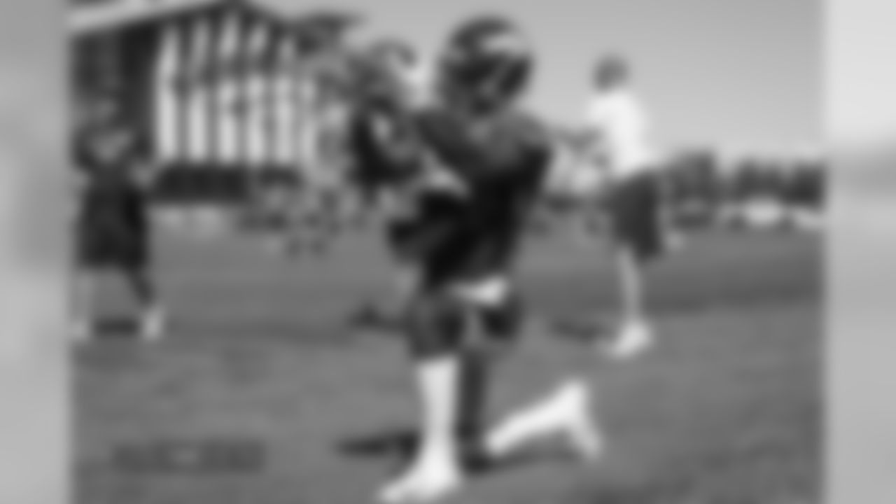 Isaiah McKenzie during practice at UCHealth Training Center on September 14, 2018.