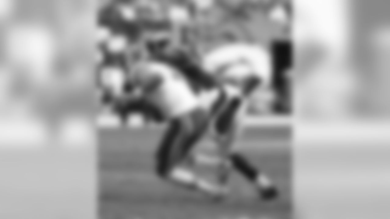 Alex Smith and Brandon Marshall