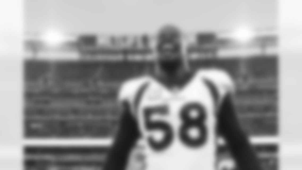 Denver Broncos linebacker Von Miller (58) reacts near the end of the game during the NFL game against the New York Giants on Sunday, September 12, 2021 at MetLife Stadium in East Rutherford, New Jersey.
Photo by Gabriel Christus