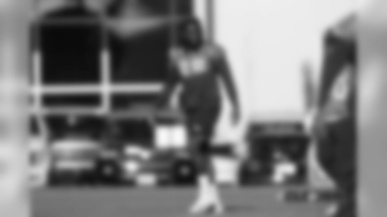 Temarrick Hemingway during practice on December 11, 2018 at UCHealth Training Center.