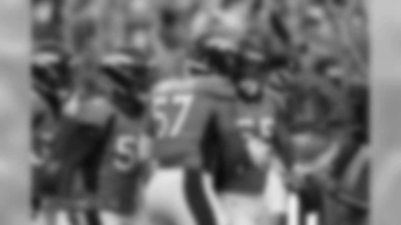 Game action of the Denver Broncos vs. the Chicago Bears during the NFL preseason game at Broncos Stadium at Mile High in Denver, Colorado, August 18, 2018.