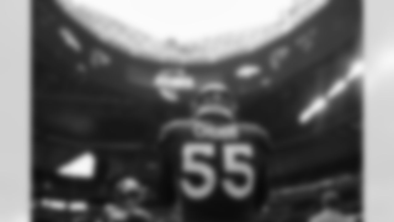 Denver Broncos linebacker Bradley Chubb (55) during the NFL game against the Atlanta Falcons at Mecedes Benz Stadium in Atlanta, Georgia, November 08, 2020.
Photo by Gabriel Christus