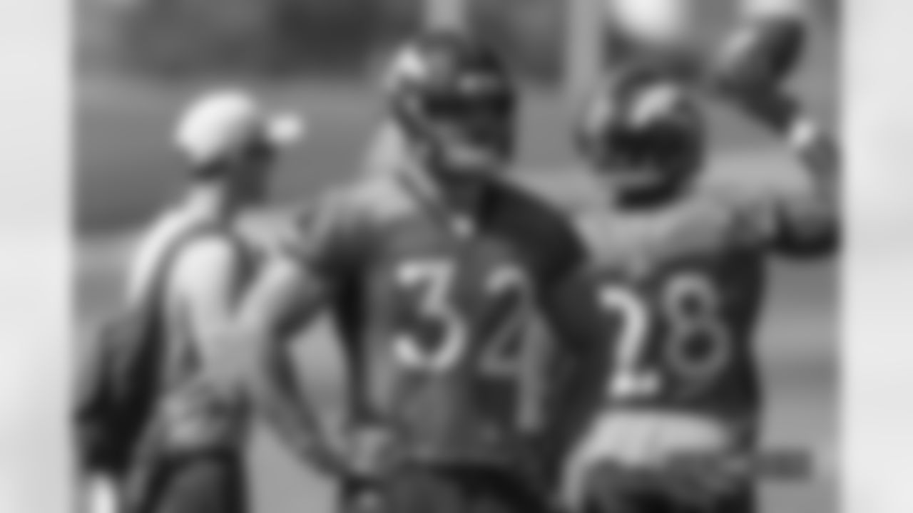 Andy Janovich during a practice at UCHealth Training Center on September 7, 2018.
