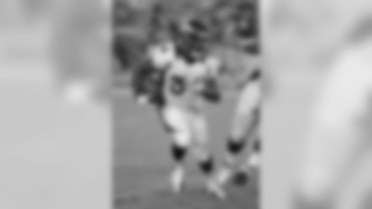 Running back Ronnie Hillman finds room to run against the Arizona Cardinals.