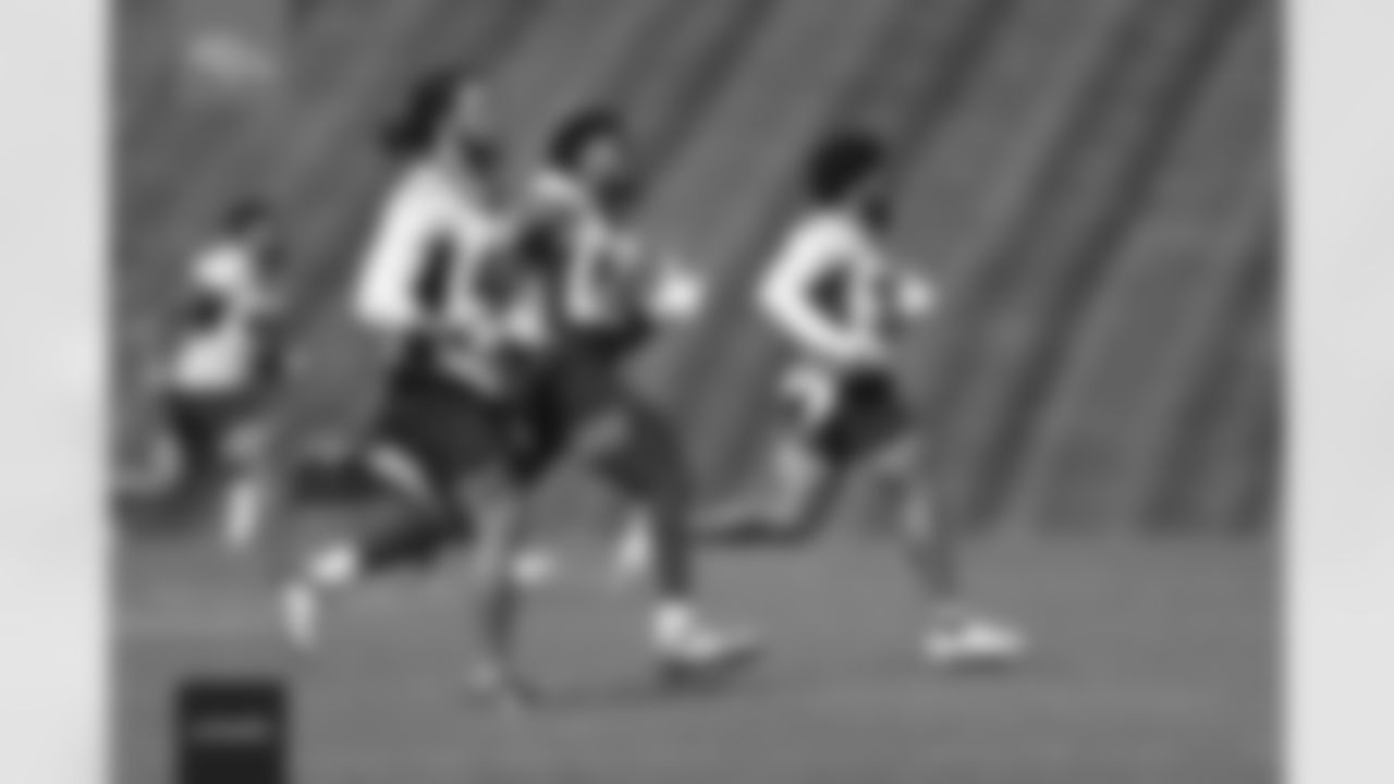 P.J. Locke during the offseason program on Thursday, May 5, 2022 at UCHealth Training Canter in Englewood, Colorado.
Gabriel Christus