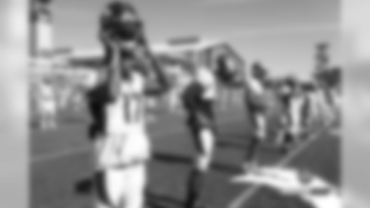 DaeSean Hamilton during practice on Day 12 of training camp on August 4, 2019.