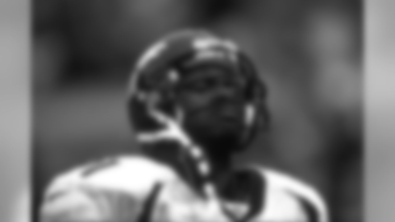 Alfred Williams has his game face on for a second round playoff matchup with the Kansas City Chiefs against the Kansas City Chiefs at Arrowhead Stadium in Kansas City on January 4, 1998.