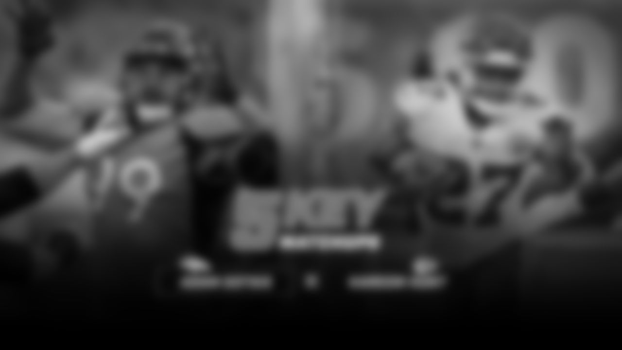 Adam Gotsis knows exactly what he'll face when the Broncos face rookie Kareem Hunt for the second time this season. The young player made the Pro Bowl in his first season, and that means Gotsis and Co. will be in for a challenge. "I think we've played pretty good up front," Gotsis said. "Not perfect, by any means; not terrible by any means. It's about coming to work every day and doing your job. When it comes to Sunday, you need to be a dominant force. I'm a believer and I think the guys that play in the trenches are believers that the game is won in the trenches. Whether it's the offensive line or the defensive line, I feel if you can dominate one side of the ball, you give yourself a chance. So, we need to go in there Sunday and really dominate as a defensive line and shut down this run game. I think [Chiefs RB] Hunt is back doing what he was doing at the start of the year. They have some guys playing well and their O-line is back healthy and stuff, so it's going to be a big battle up front. But, we feel like we shut them down last time and we can shut them down again."