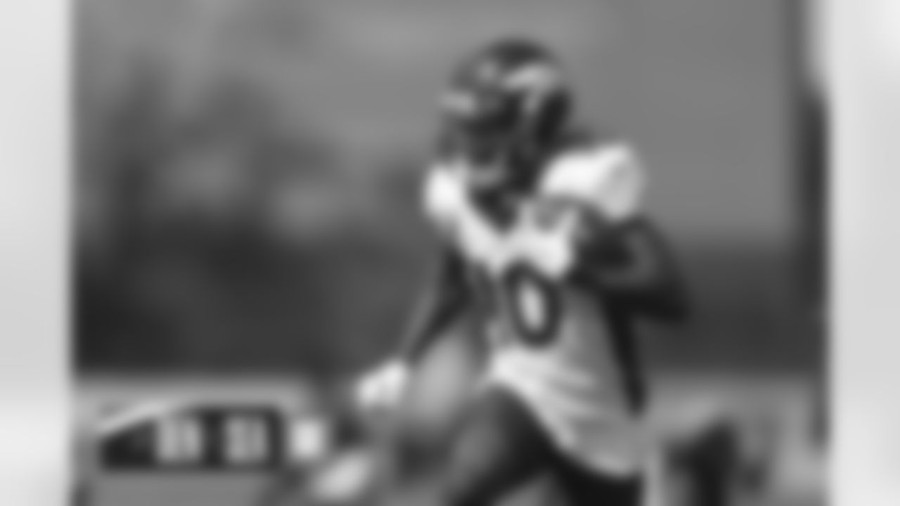 Jerry Jeudy during practice on Thursday, September 8, 2022 at UCHealth Training Center in Englewood, Colorado.
Photo by Gabriel Christus/Denver Broncos