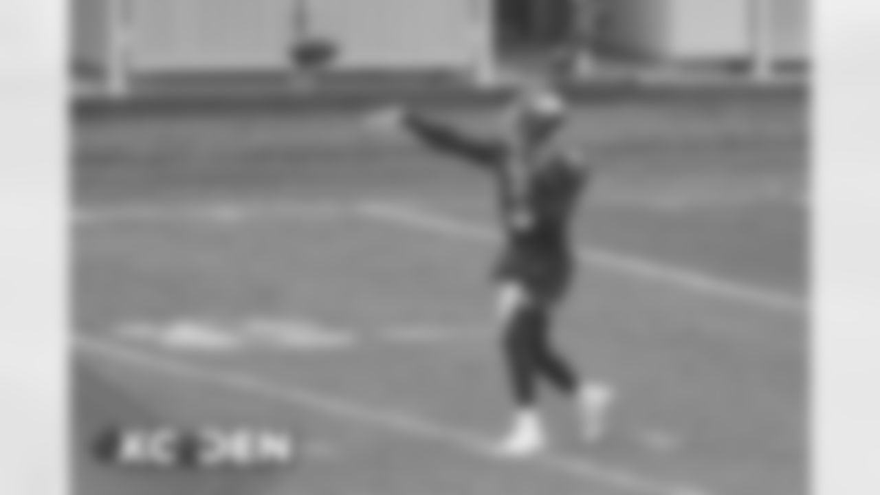 Drew Lock during practice at UCHealth Training Center in Centennial, Colorado, October 22, 2020.
Photo by Gabriel Christus