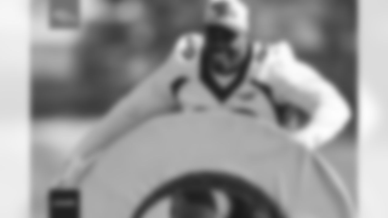 DeShawn Williams during the offseason program on Thursday, May 12, 2022 at UCHealth Training Center in Englewood, Colorado.
Photo by Gabriel Christus