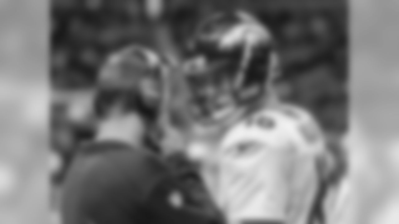 Adam Gase and Peyton Manning