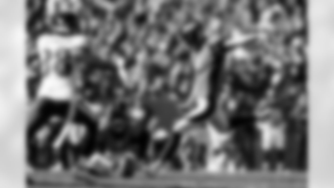 Brandon McManus during the Broncos' Week 4 game against the Baltimore Ravens on October 3, 2021 at Empower Field at Mile High in Denver, Colorado. (Photo by Gabriel Christus)