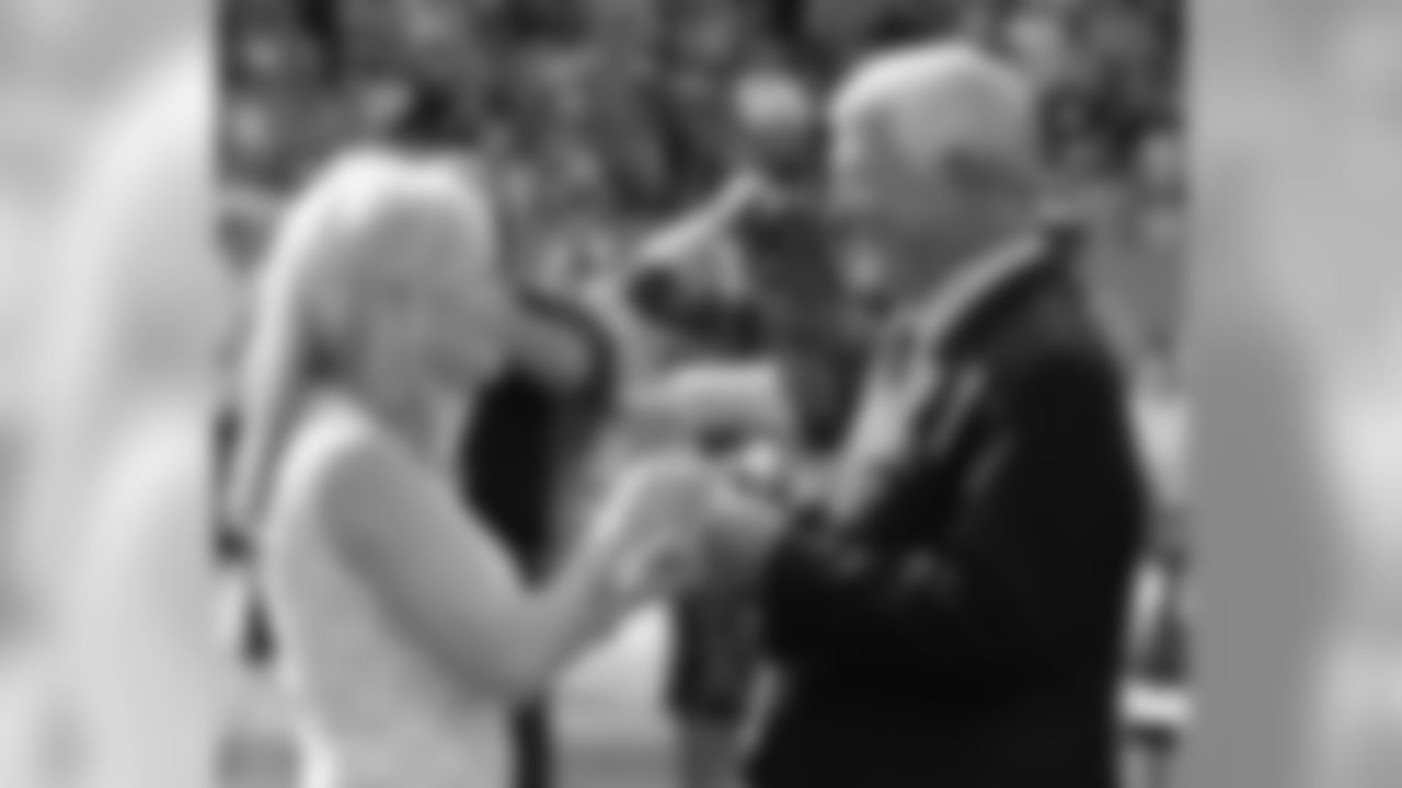 Annabel Bowlen and Dan Reeves