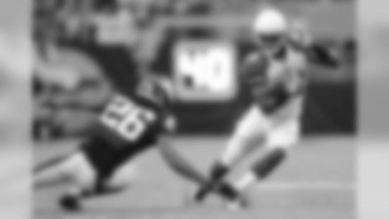 He's trending in the wrong direction, with steadily declining production following a rookie season in 2013 in which he gained 1,023 yards from scrimmage on just 157 touches (a 6.52-yard average). Last year, he averaged just 3.93 yards per touch -- and 2.82 yards per carry.