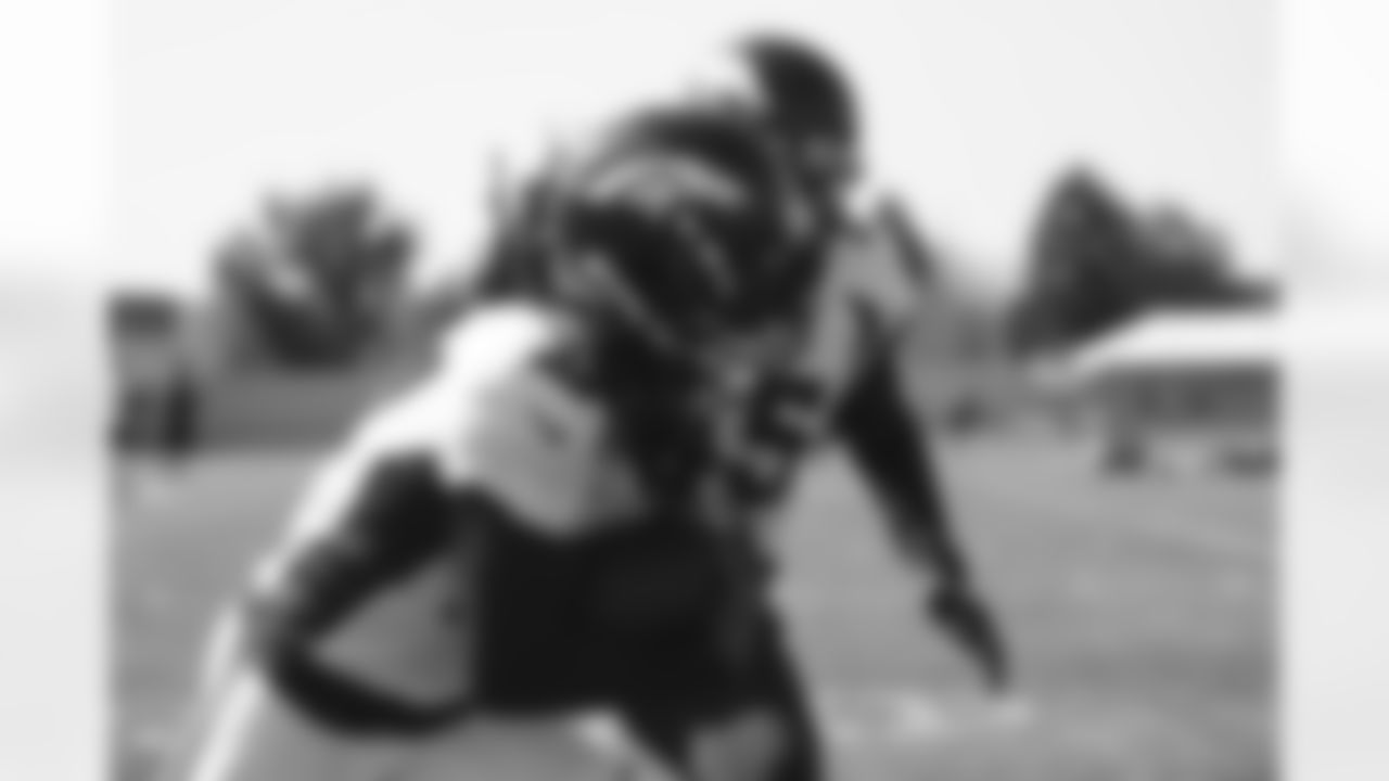 during training camp at Empower Field at Mile High in Denver, CO, August 31, 2020.
Photo by Gabriel Christus