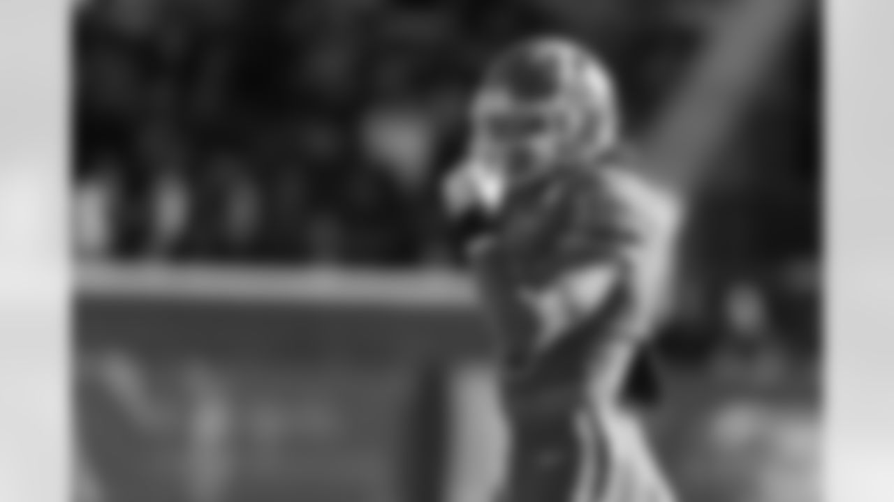 Michael Renner, Pro Football Focus: No. 68
ESPN: No. 79
"Brown started for the Illini ever since his freshman year in 2018, with 3,168 career snaps to his name. It wasn't until this past fall, though, that we saw his prodigious physical gifts turn into elite production on the football field. He picked off six passes and broke up six more in primarily a box role this past season." – Renner
(AP Photo/Butch Dill)