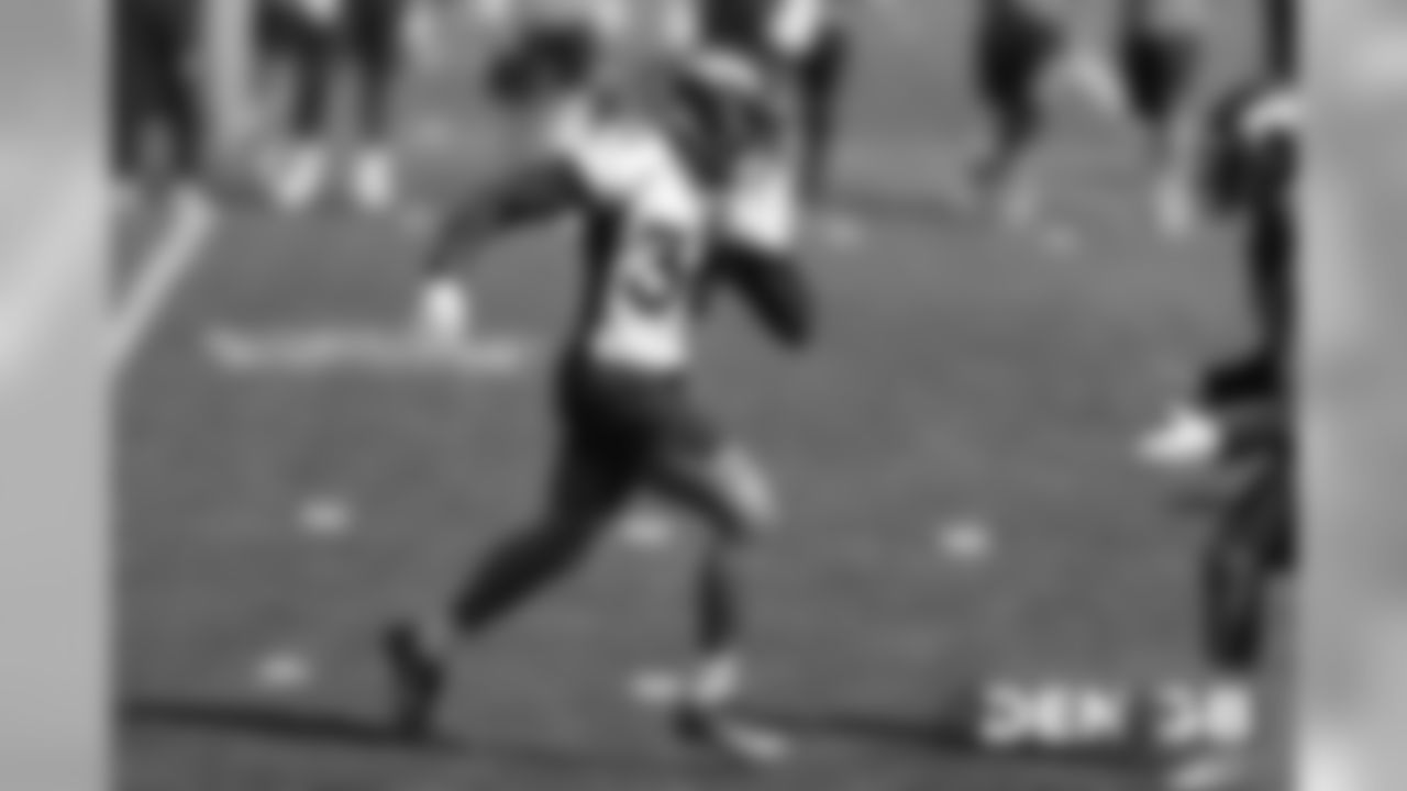 During the Broncos' practice on September 18, 2019.