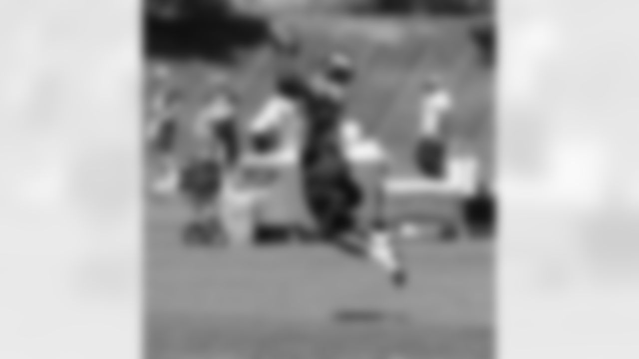 S Mike Adams makes a catch.