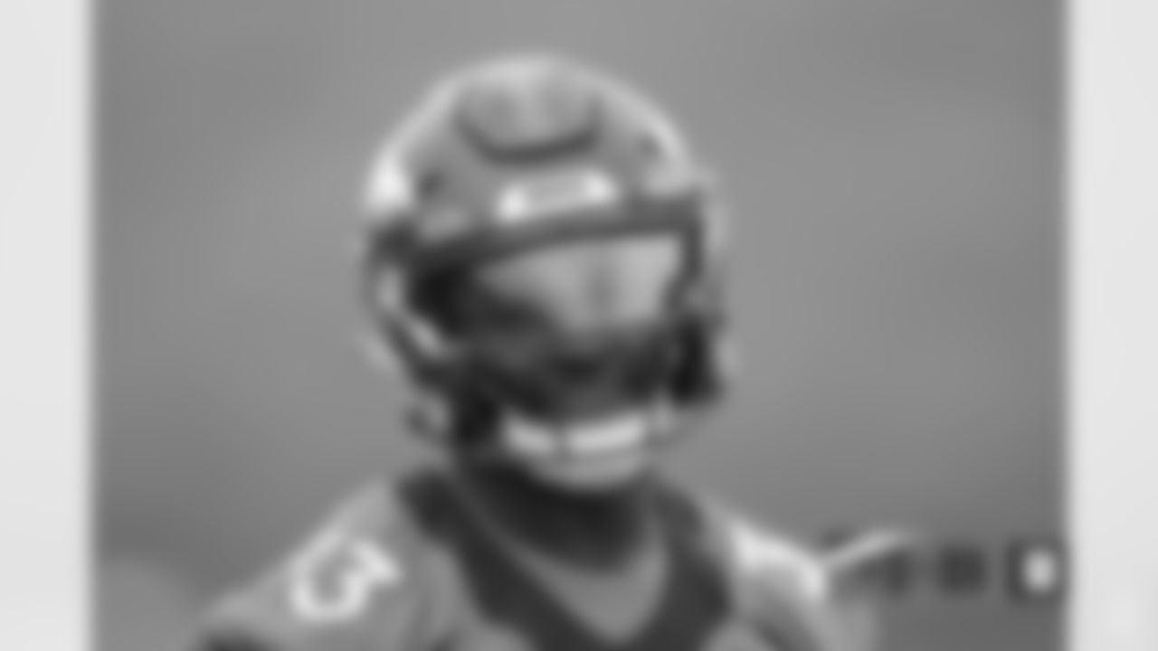 Javonte Williams during practice on Wednesday, September 21, 2022 at UCHealth Training Center in Englewood, Colorado.
Photo by Gabriel Christus/Denver Broncos