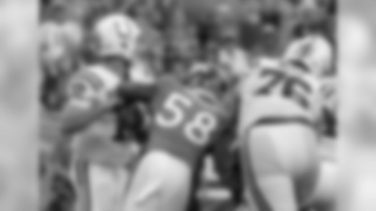 Player of the game: Von Miller -- 3 sacks, 1 pass deflection, 1 FF