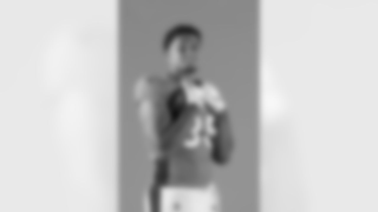 Albert Okwuegbunam during Media Day on Wednesday, June 8, 2022 at UCHealth Training Center in Englewood, Colorado.
Photo by Gabriel Christus