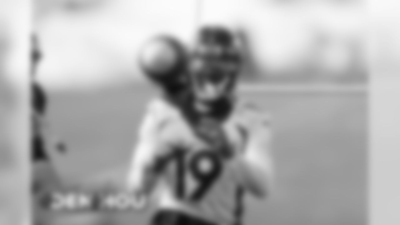 Fred Brown action during practice at UCHealth Training Center in Centennial, CO, December 04, 2019.
Photo by Gabriel Christus