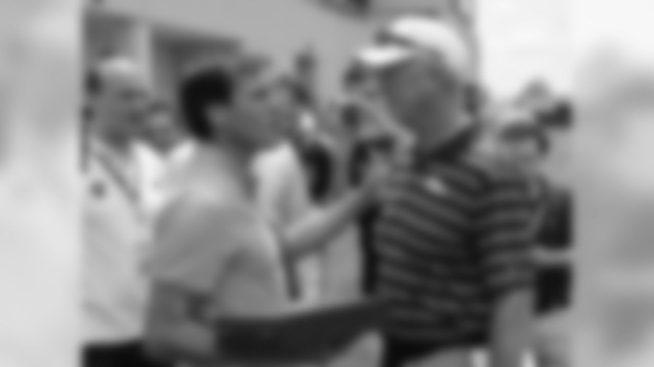 Manager Rudi Garcia and HC John Fox