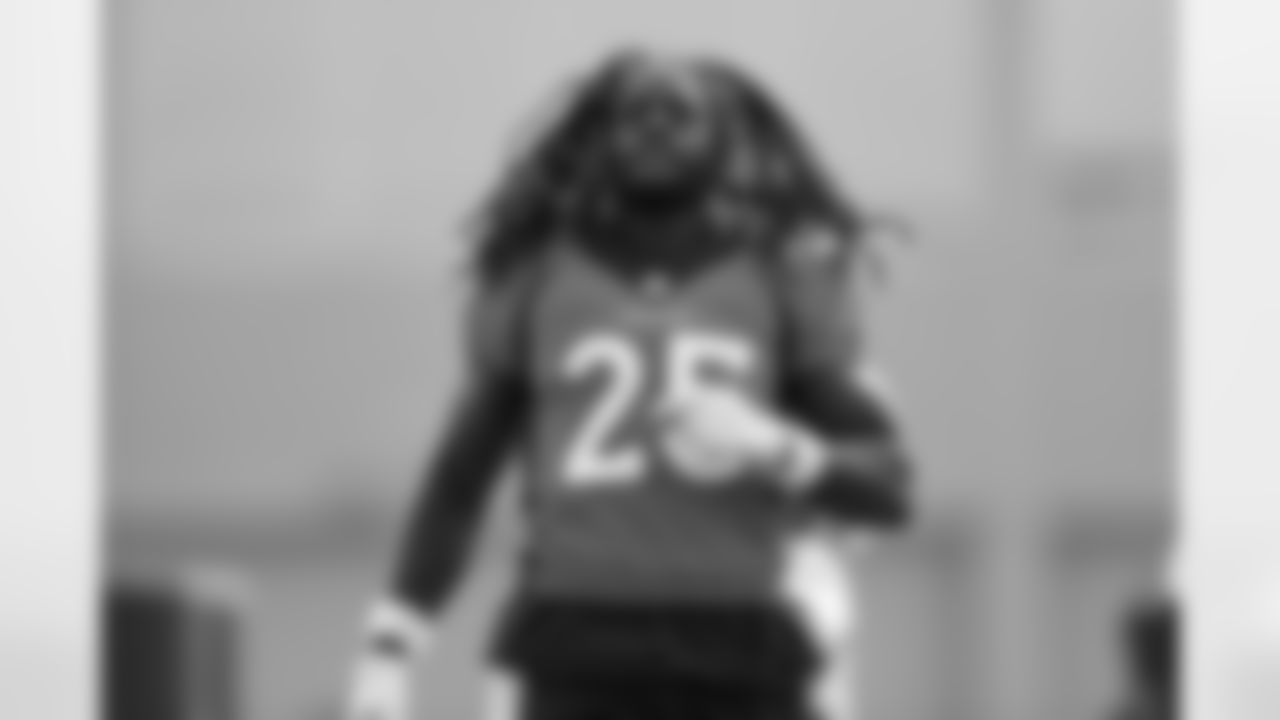 Melvin Gordon III during training camp at UCHealth Training Center in Centennial, CO, August 24, 2020.
Photo by Gabriel Christus