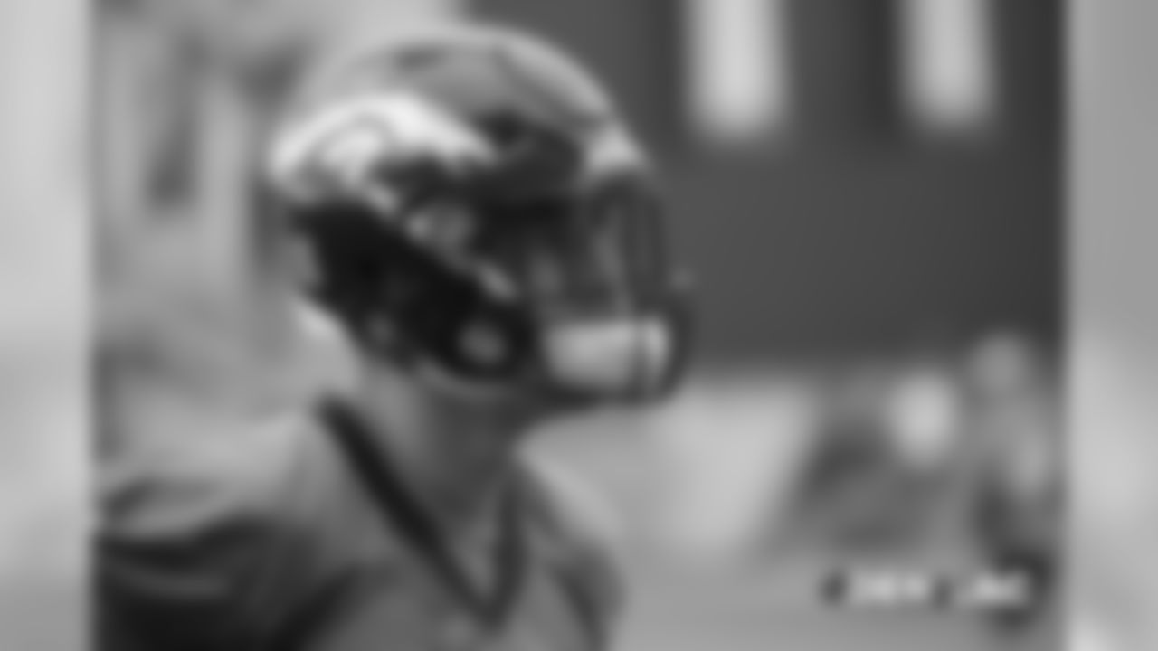 Jeff Heuerman during practice at UCHealth Training Center on November 16, 2018.