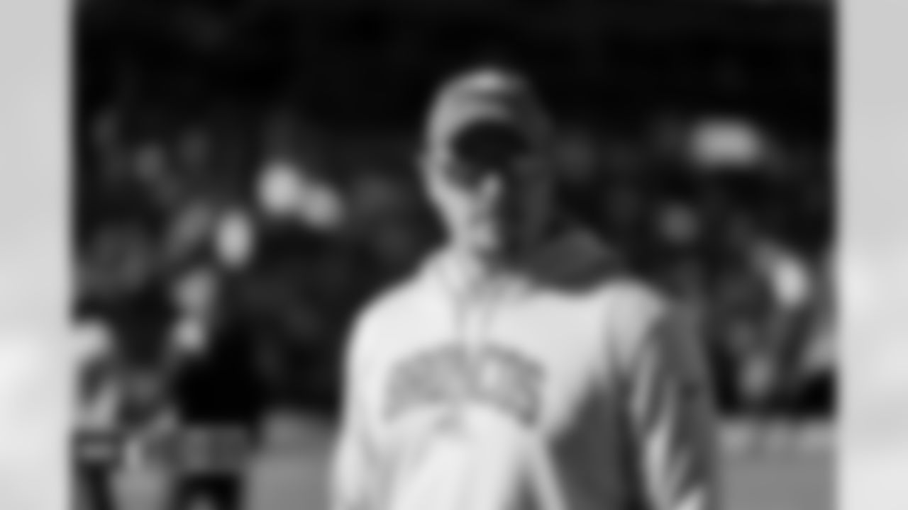 Head Coach Nathaniel Hackett before the Broncos' Week 14 game against the Kansas City Chiefs at Empower Field at Mile High in Denver, Colorado on December 11, 2022. (Photo by Gabriel Christus)