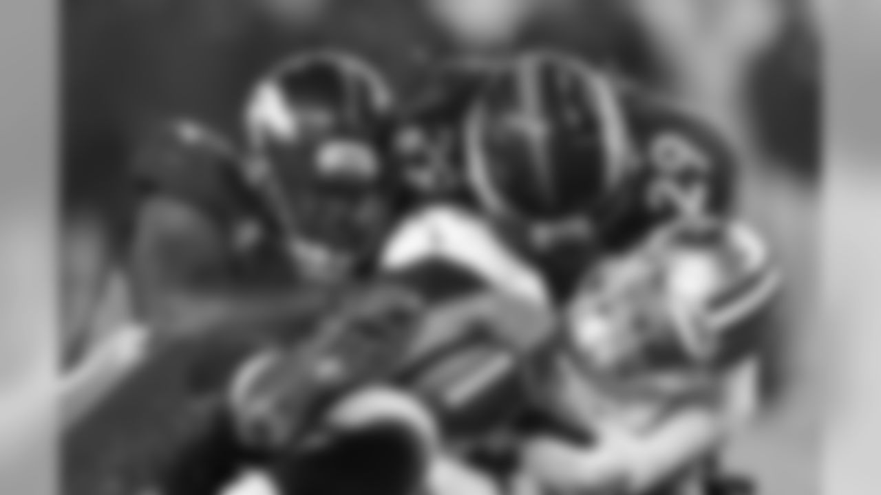 Malik Jackson, Bradley Roby and Colin Kaepernick