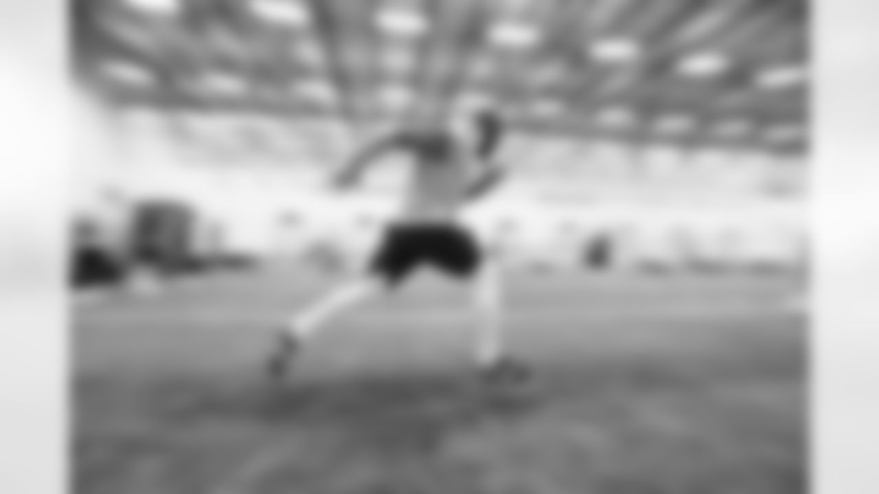 Darian Stewart action during team workouts at UCHealth Training Center in Centennial, CO, April 17, 2018.
Photo by Gabriel Christus