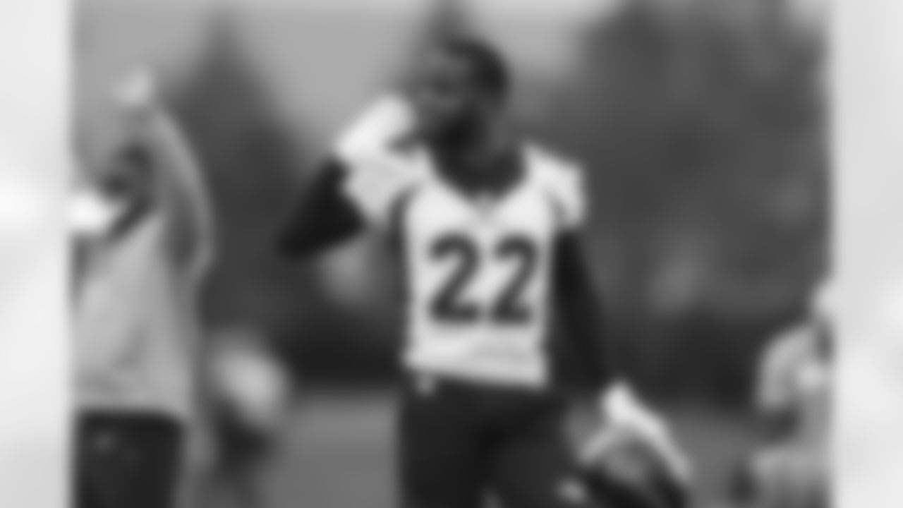 Kareem Jackson during OTAs at UCHealth Training Center in Centennial, CO, June 1, 2021.
Photo by Gabriel Christus