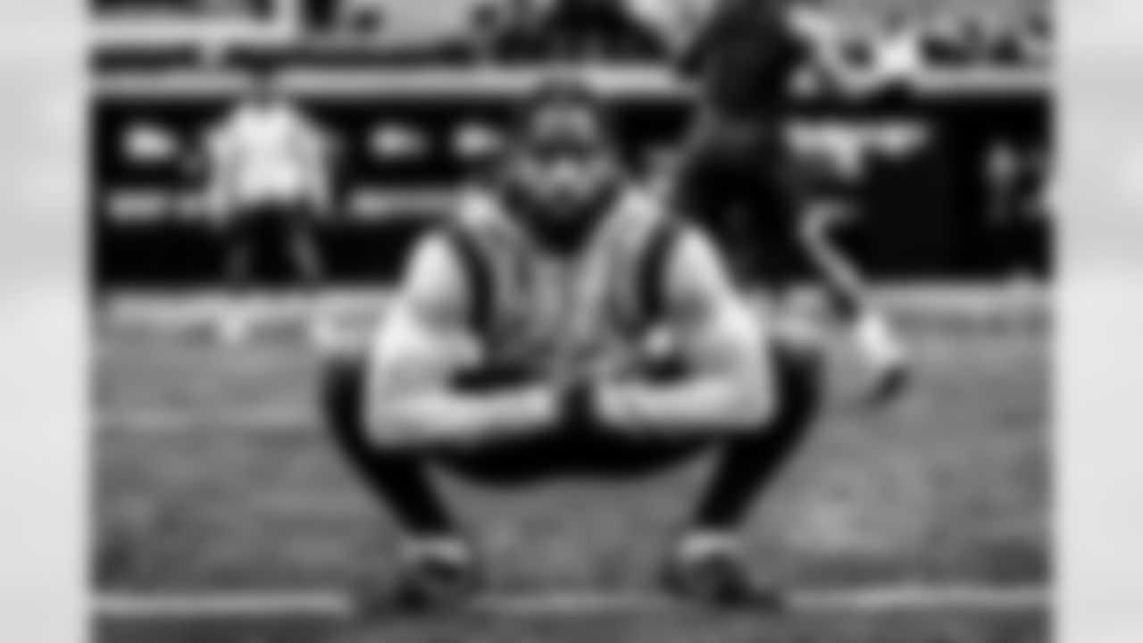 Diontae Spencer before the Broncos' Week 16 game against the Las Vegas Raiders at Allegiant Stadium in Las Vegas, Nevada on December 26, 2021. (Photo by David Dermer)