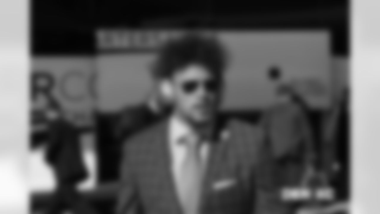 Phillip Lindsay on the tarmac at Signature Flight Support in Denver, Colorado, October 27, 2018.
Photo by Gabriel Christus