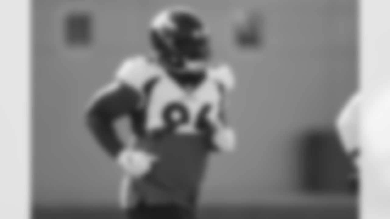 during training camp at Empower Field at Mile High in Denver, CO, August 31, 2020.
Photo by Gabriel Christus