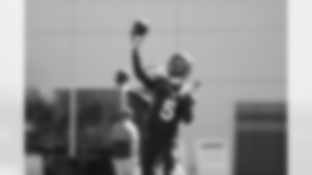 Teddy Bridgewater at the Broncos' OTA practice.