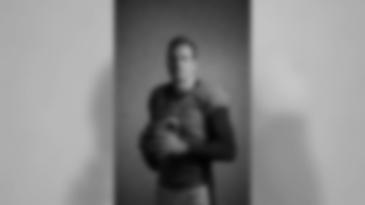 Kevin Hogan poses for a portrait taken by team photographer Gabriel Christus.