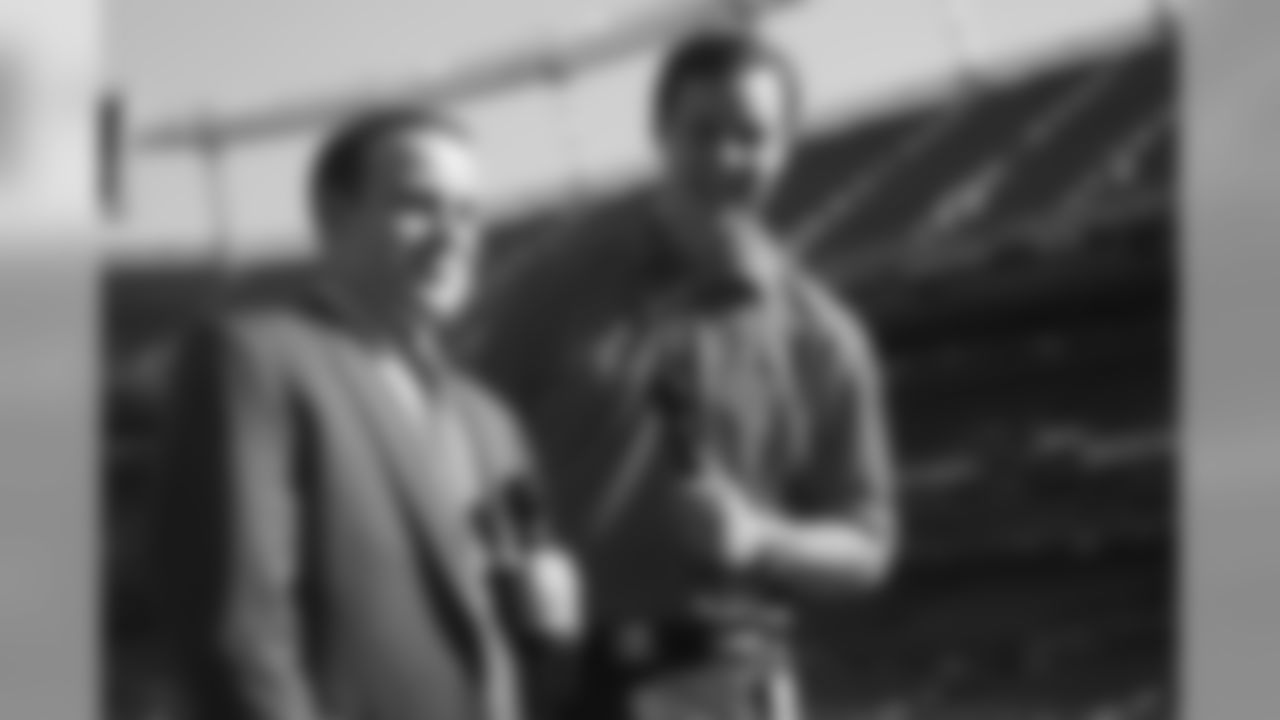 Chris Hall and Gray Caldwell of DenverBroncos.com host Broncos TV: On Site.