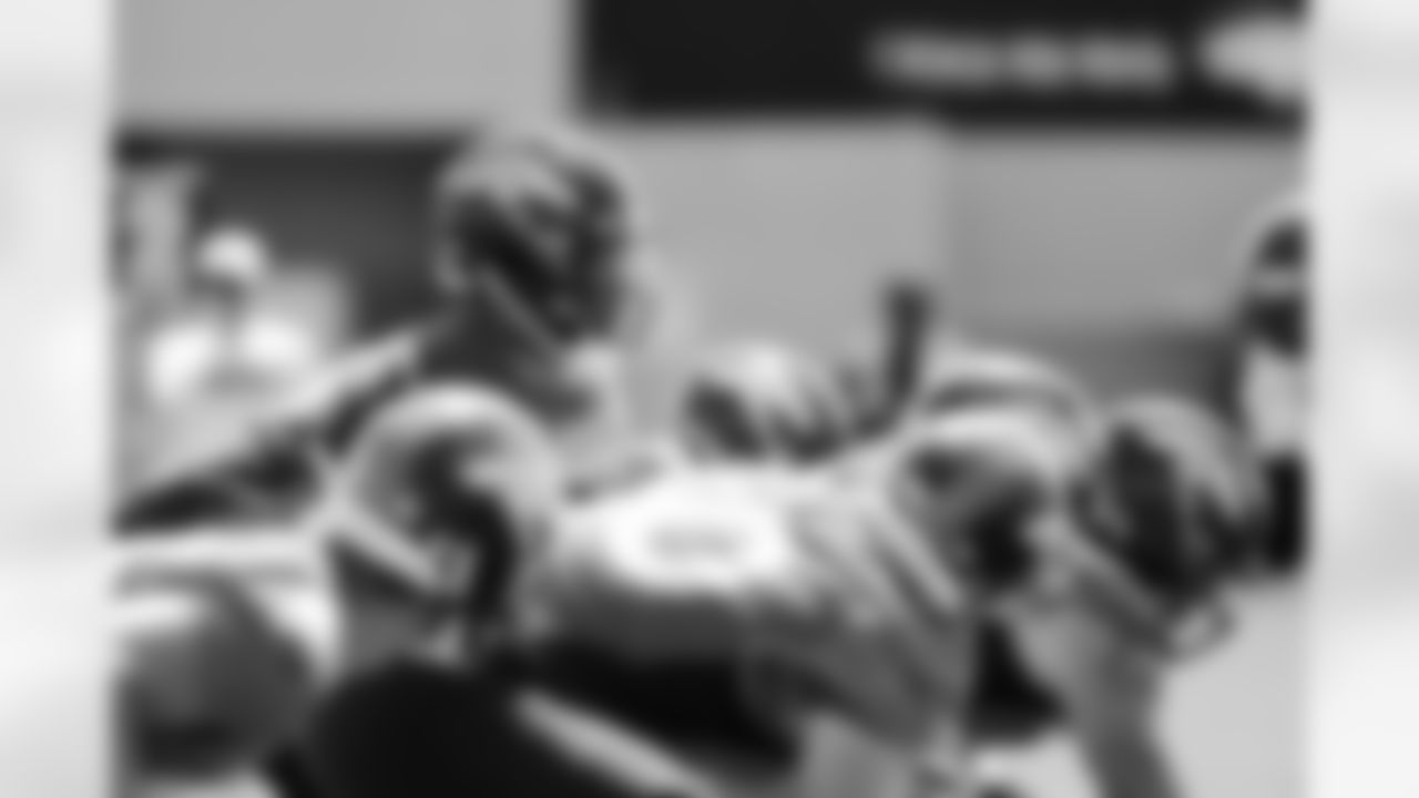 Teddy Bridgewater during the seventh day of OTA practices at UCHealth Training Center on June 7, 2021. (Photo by Ben Swanson)