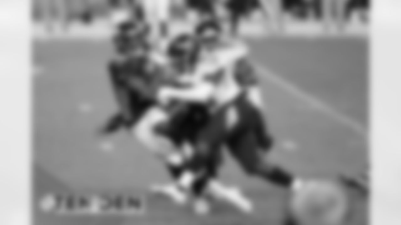 Jerry Jeudy in action during the Broncos' Week 1 game against the Tennessee Titans at Empower Field at Mile High in Denver, Colorado, on September 14, 2020. (Photo by Ben Swanson)