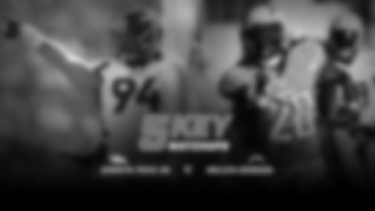 Melvin Gordon mustered just 54 yards in the first meeting between these two teams, and the Broncos hope to bottle him up in a similar fashion during this matchup. Most of that effort begins with Domata Peko Sr., who has made opposing offensive lines miserable during the first few weeks of the season. When he gets penetration or a hand on the opposing running back, the rest of the defense can flow to the ball. Gordon will certainly present a challenge this week — he's had over 100 all-purpose yards in each of the last two games — but if the Broncos can slow him down, they'll likely be in the game until the end.