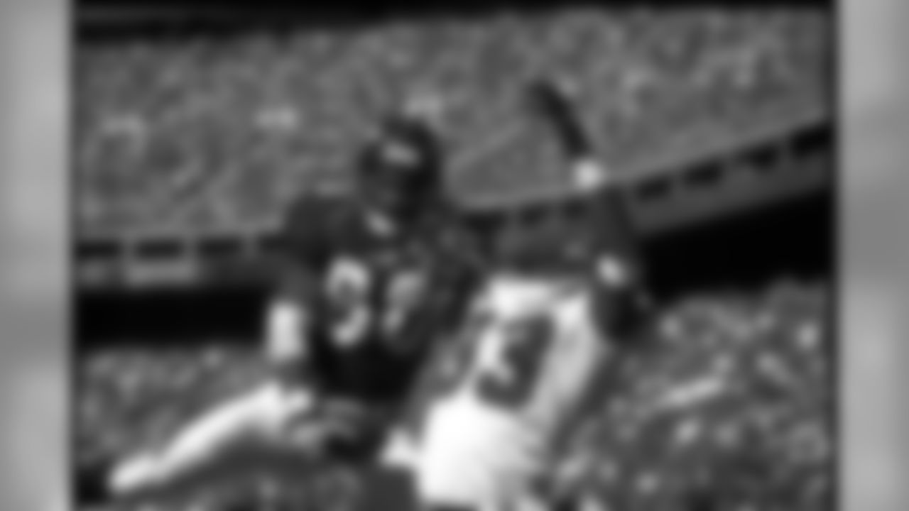 WR Rod Smith had a dominant day with 117 receiving yards and two touchdowns.