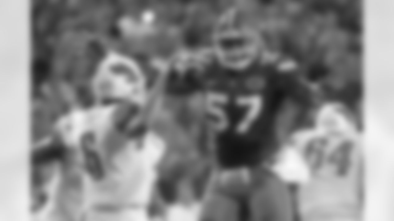 DT Caleb Brantley, Florida
"Brantley can be a load to handle in the running game, as he showed in back-to-back games this season against LSU and Florida State (five tackles for loss). His combination of quickness and functional strength would make him a good fit for the Broncos, who will be looking for help along the D-line this offseason." [Dec. 13]